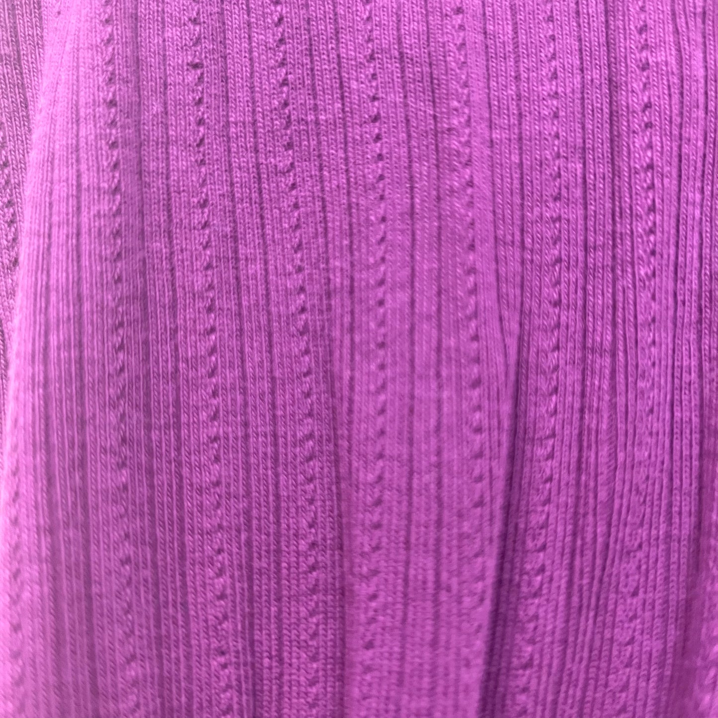 Purple Ribbed Leggings