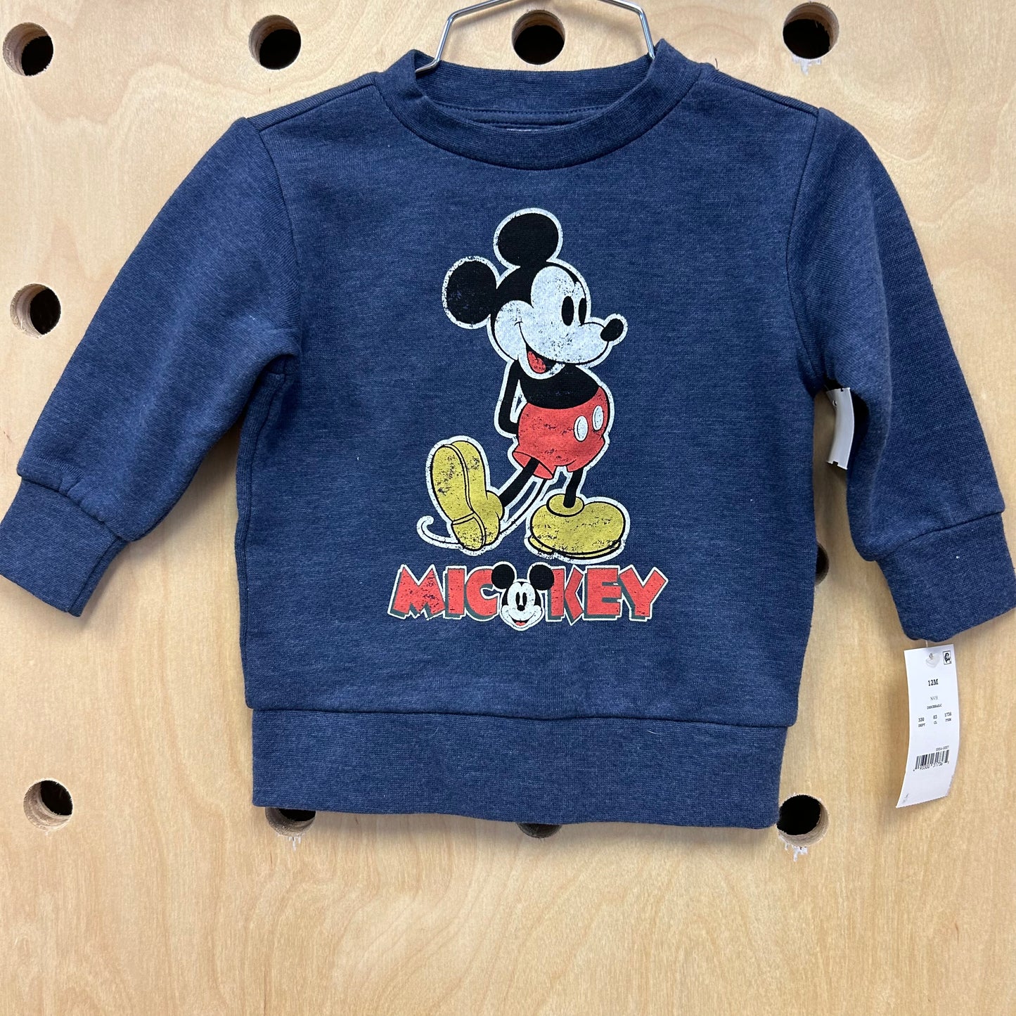 Dark Blue Mickey Sweatshirt NEW!
