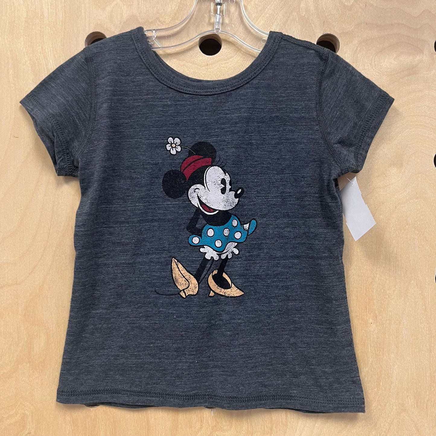 Grey Heathered Minnie Tee