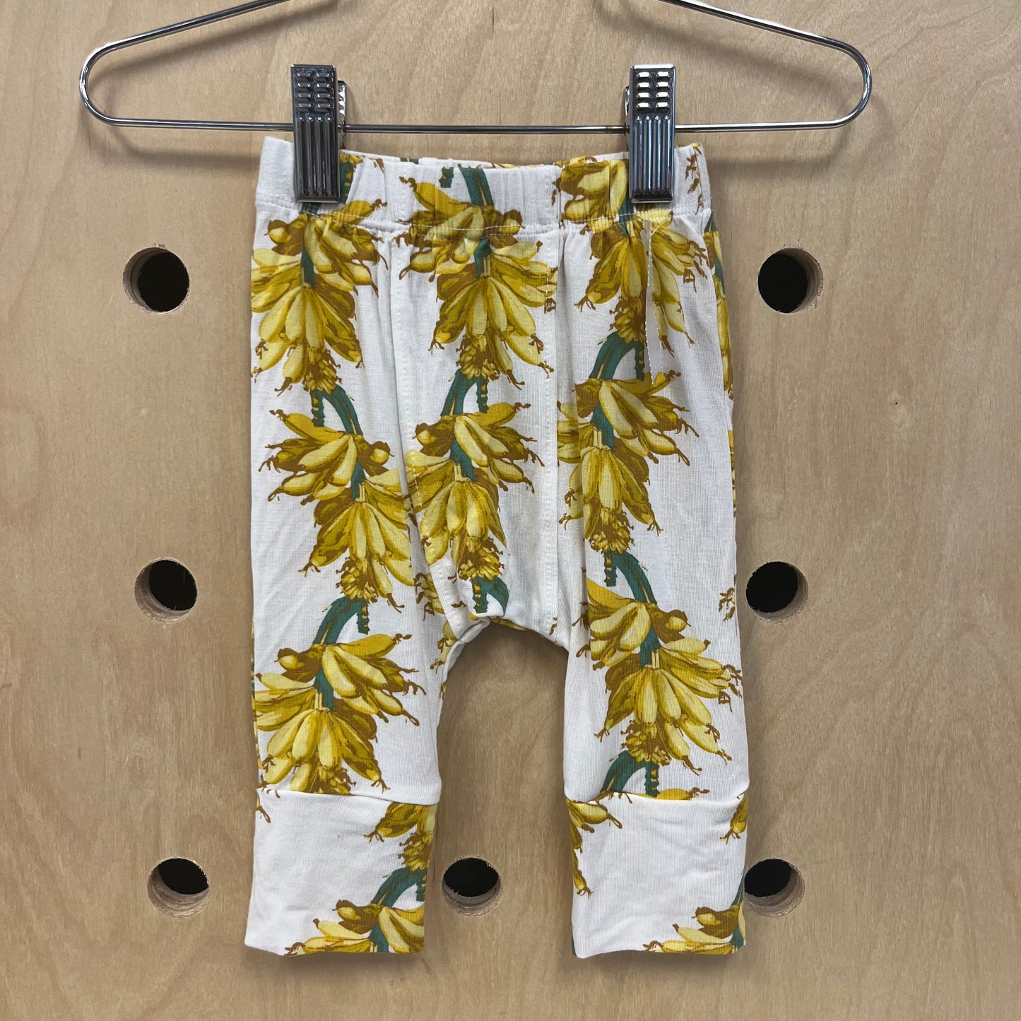 Yellow Floral Soft Pants