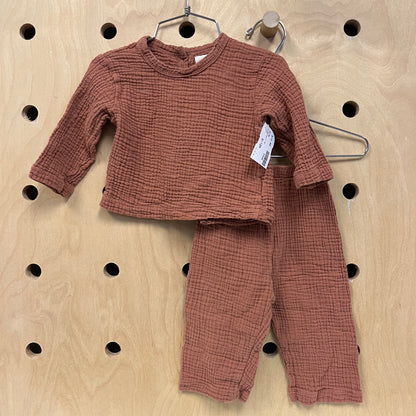 Brown Muslin Set