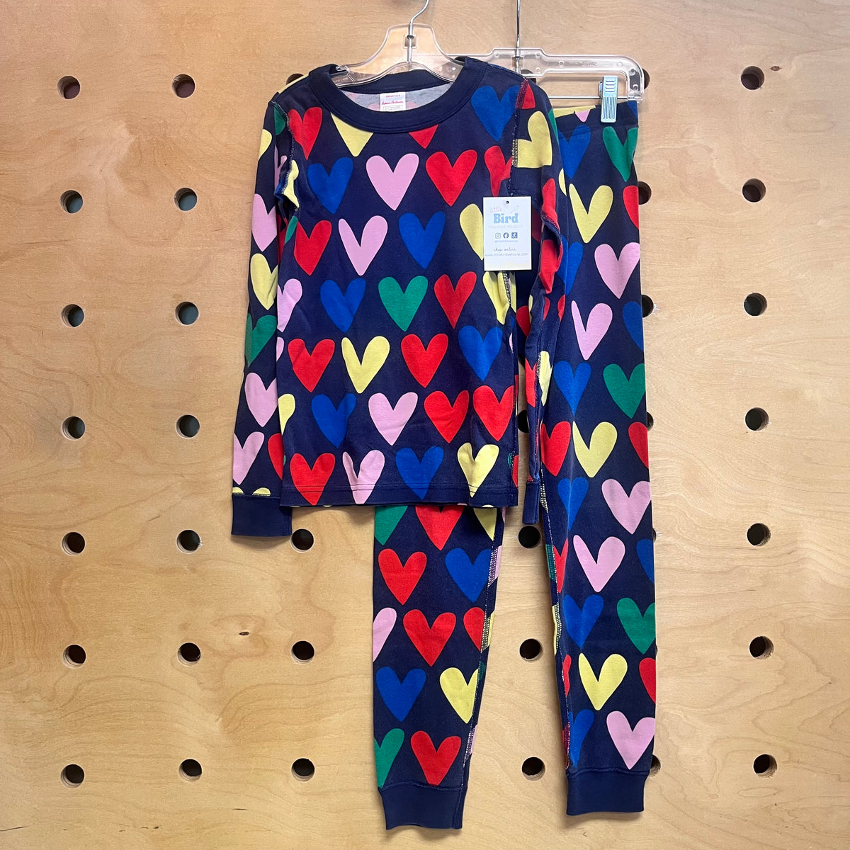 Blue Hearts Organic Pajamas
