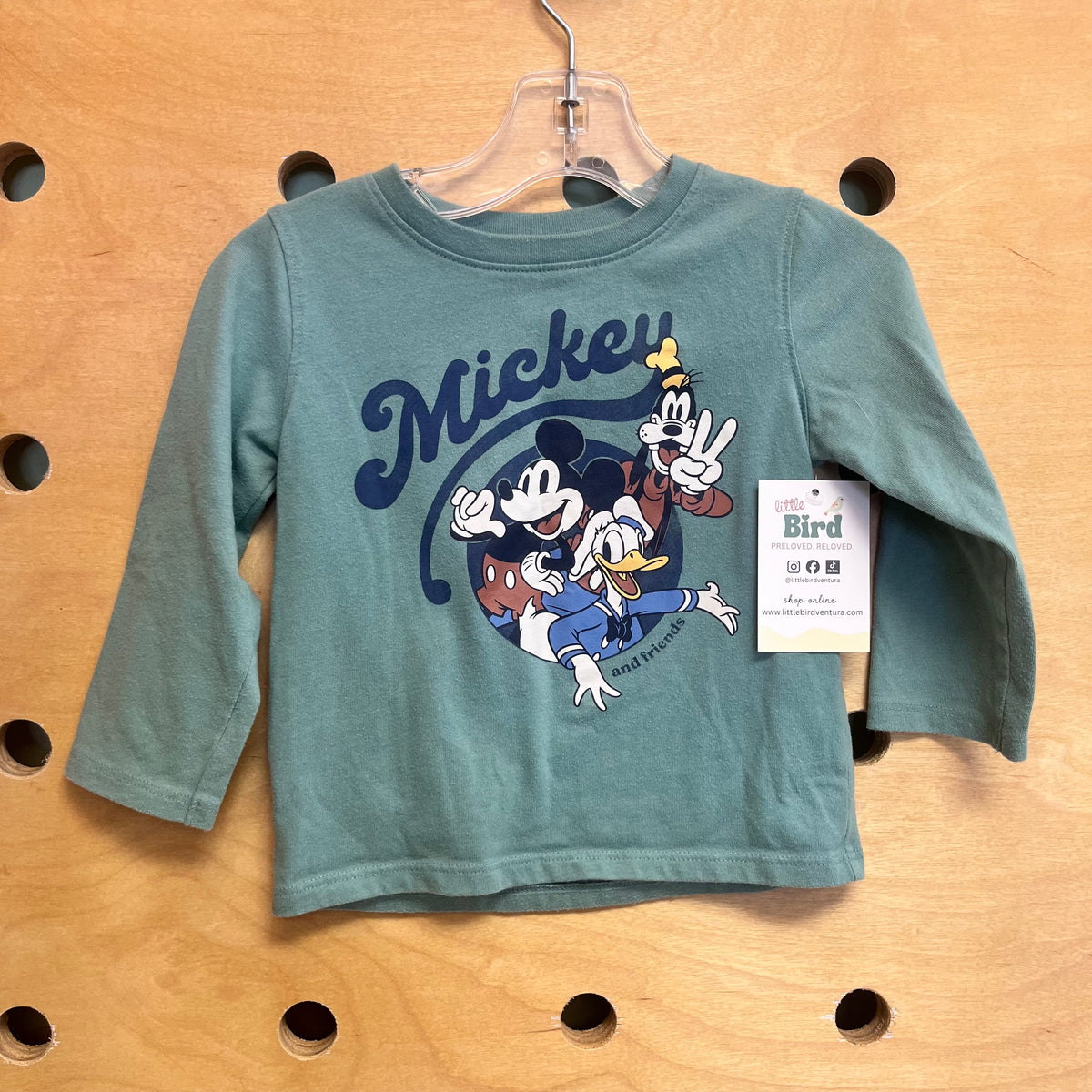 Green Mickey LS