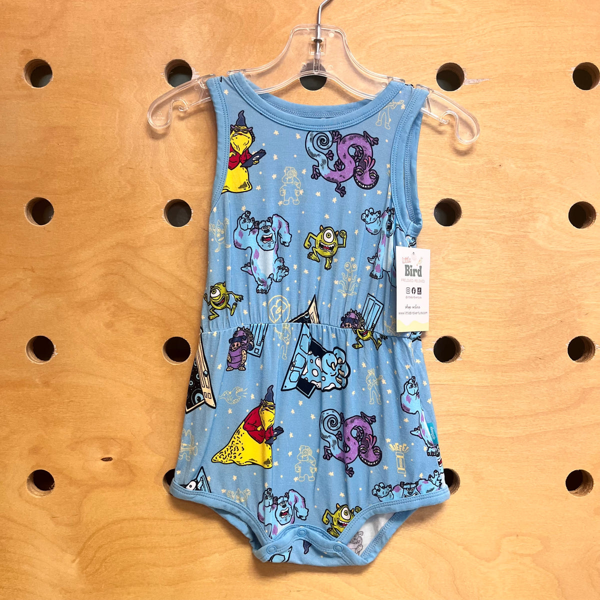 Blue Bamboo Monsters Inc Romper