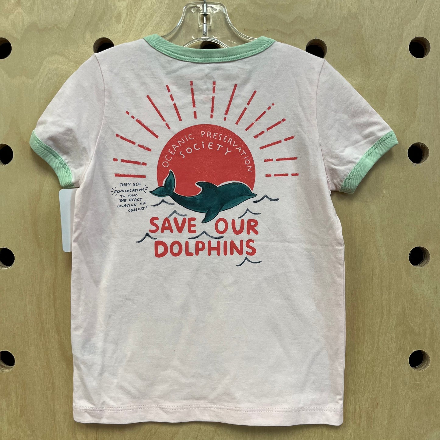 Pink + Mint Ocean Tee NEW!