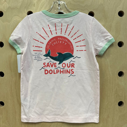 Pink + Mint Ocean Tee NEW!