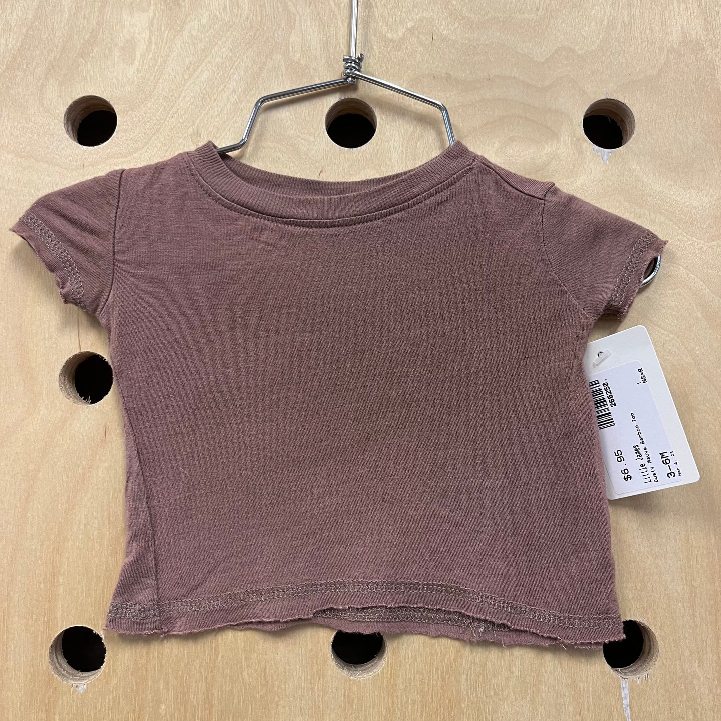 Dusty Mauve Bamboo Top