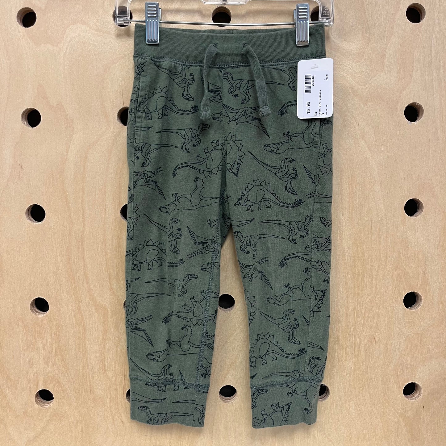 Green Dino Joggers