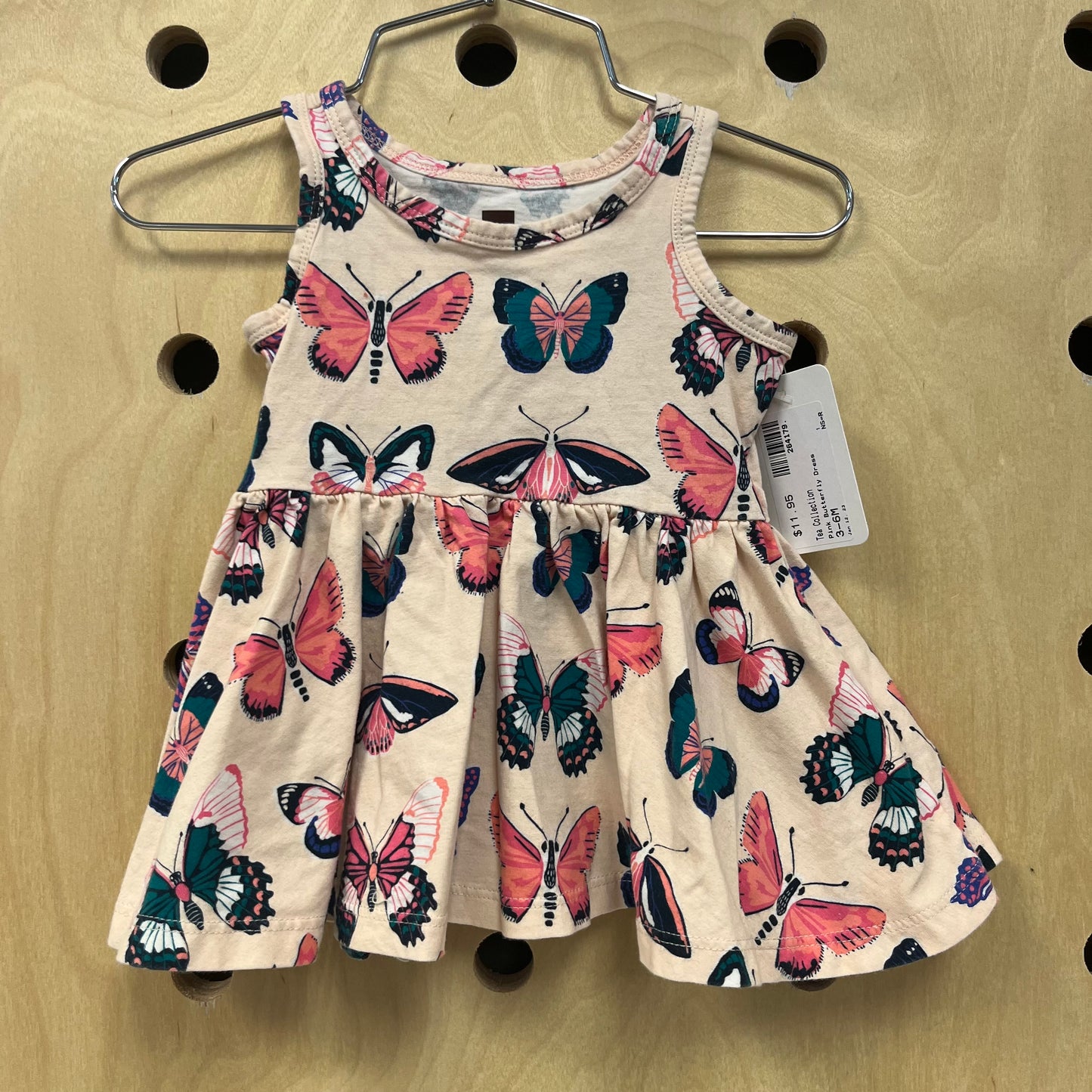Pink Butterfly Dress