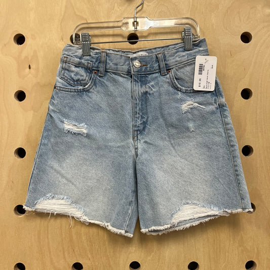 Denim High Waist Shorts