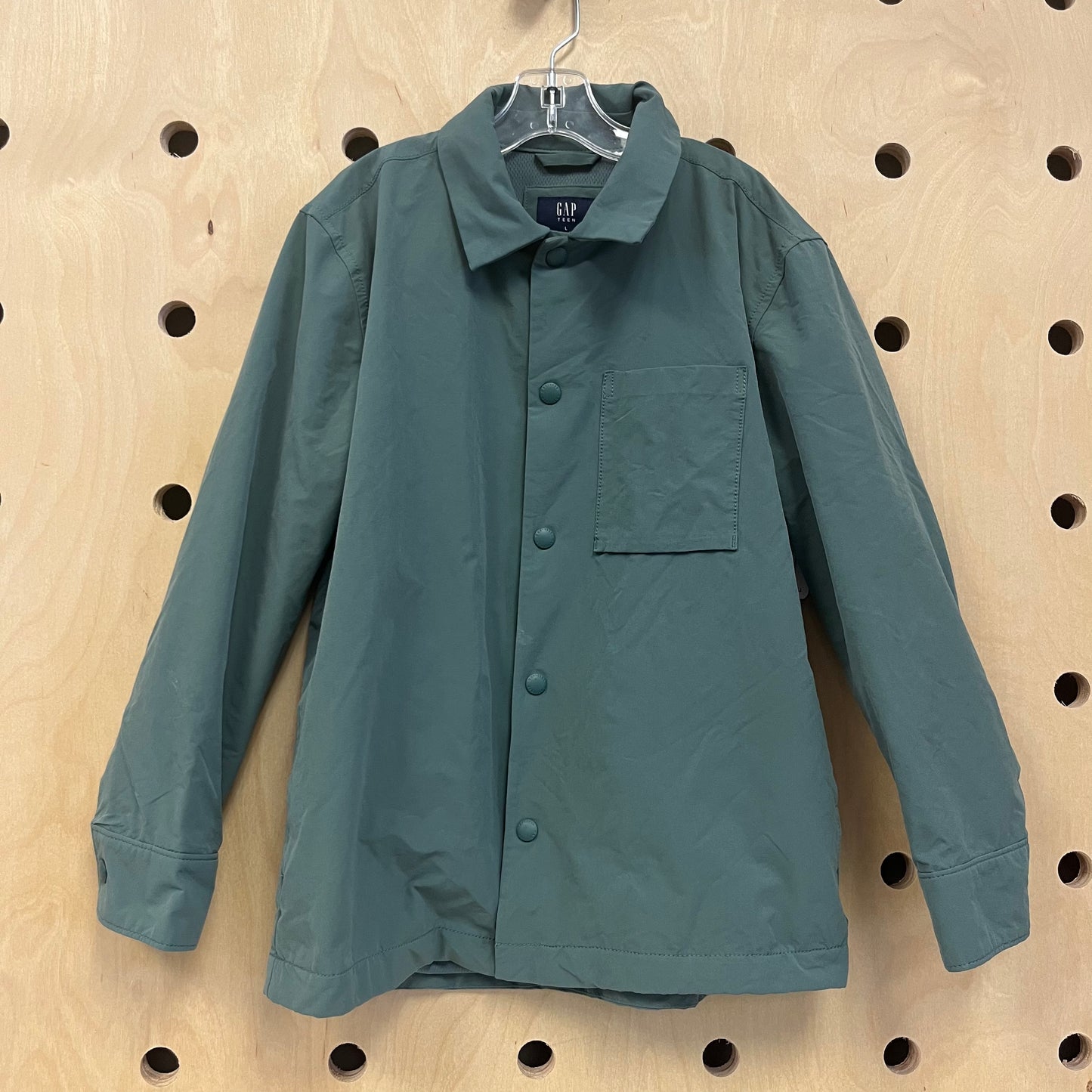 Green Snap Jacket