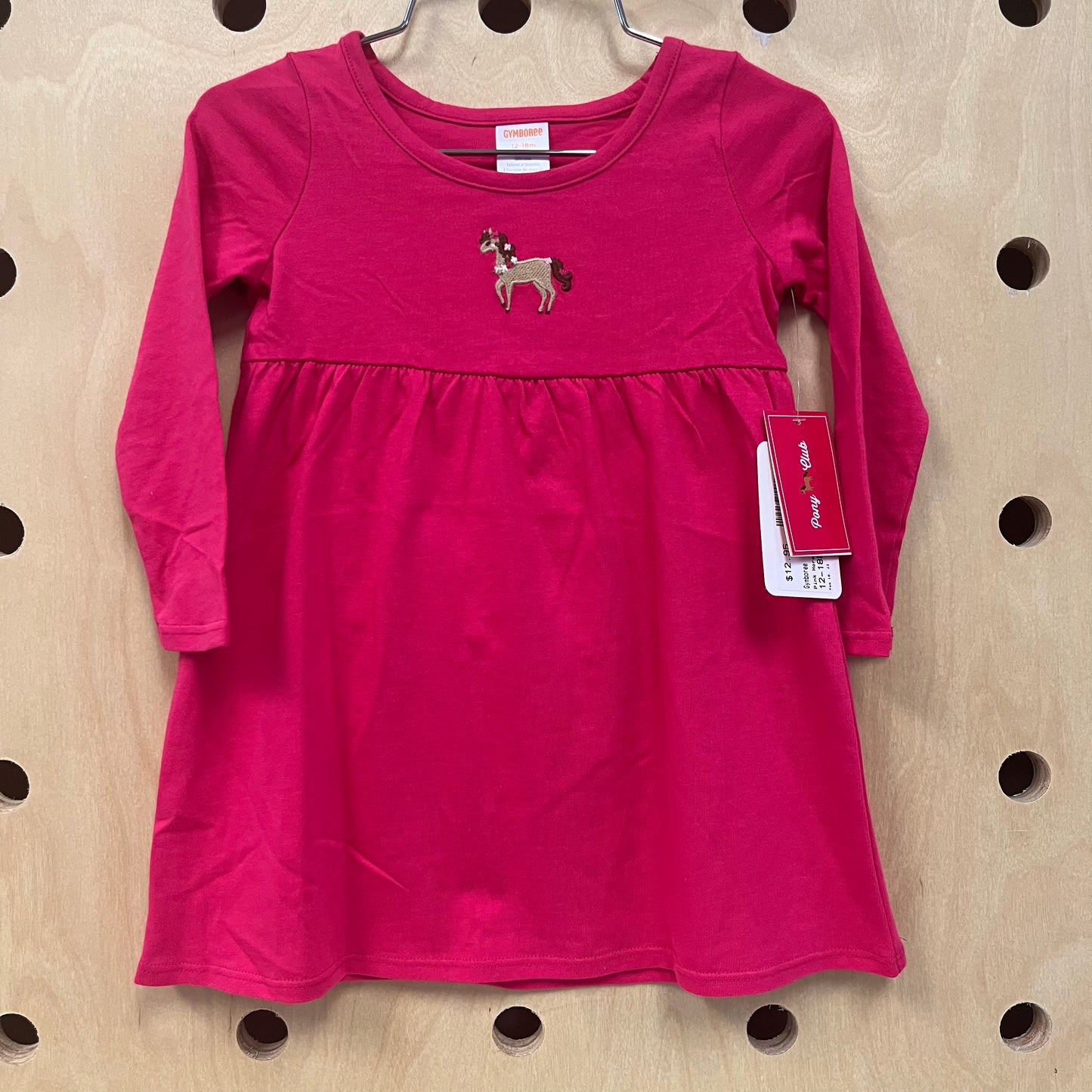 Pink Horse Dress NEW!