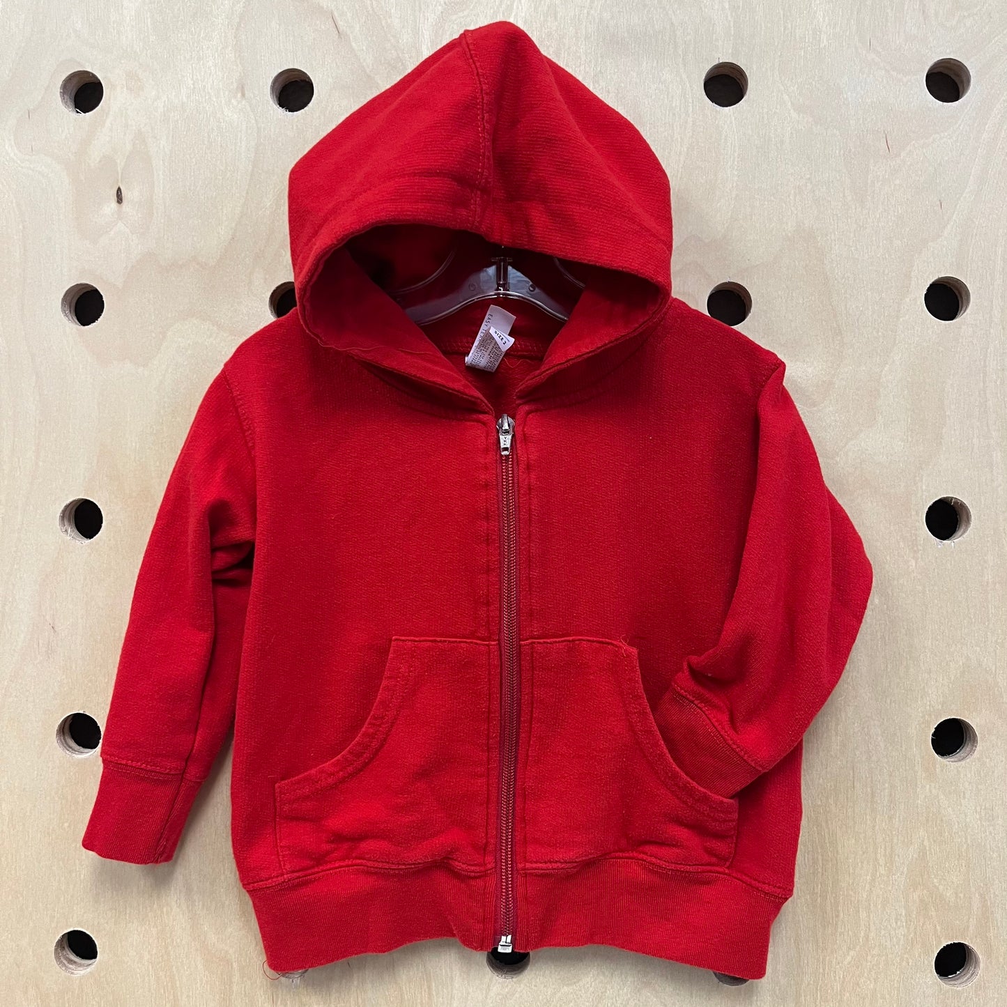 Red Zip Hoodie