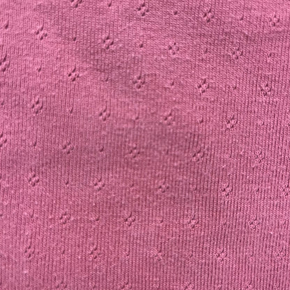 Pink Eyelet Top