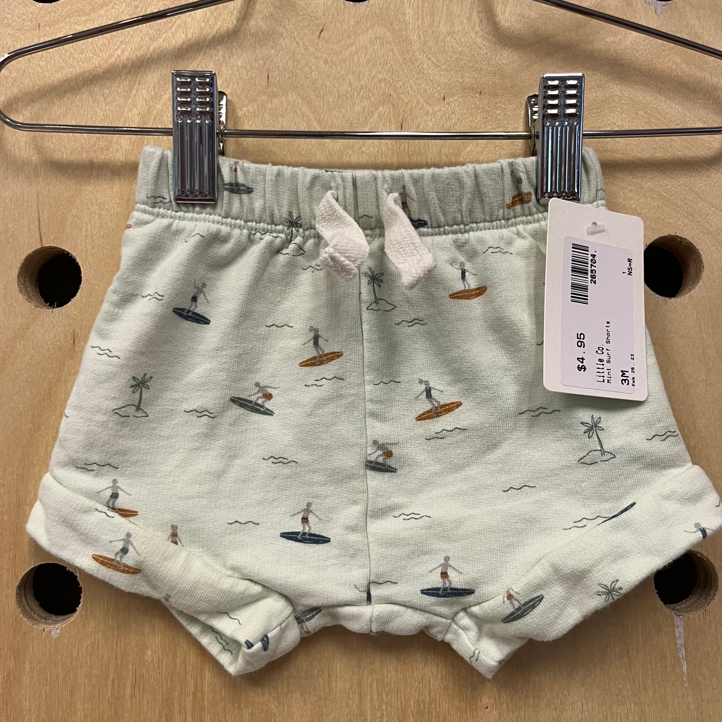 Mint Surf Shorts