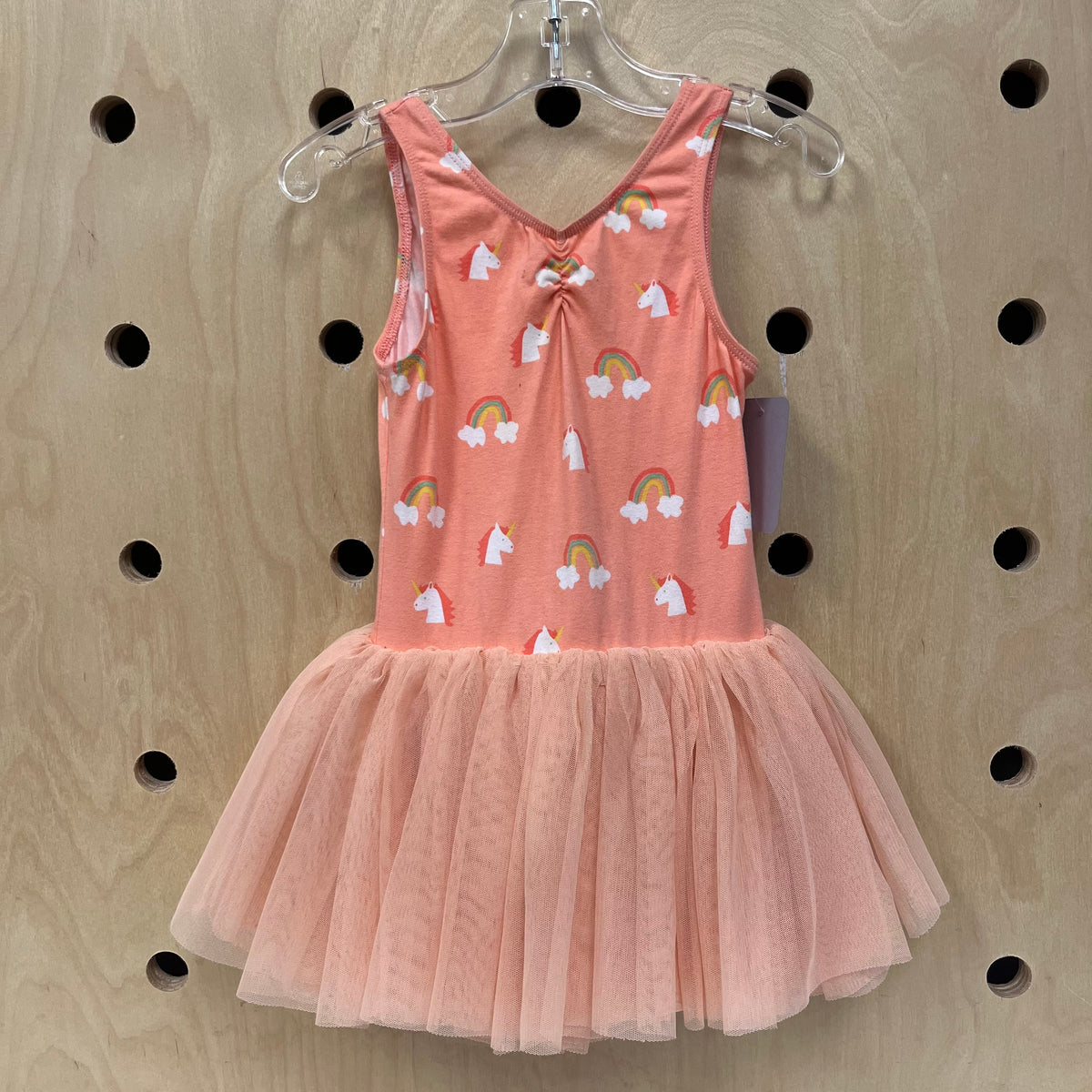 Peach Tulle Unicorn Dress