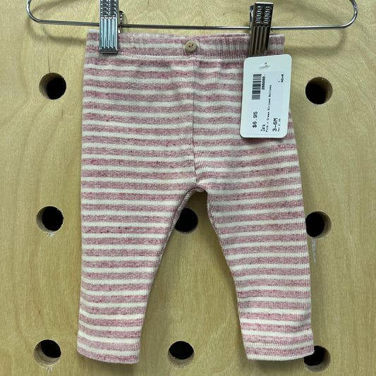 Pink + Cream Striped Bottoms