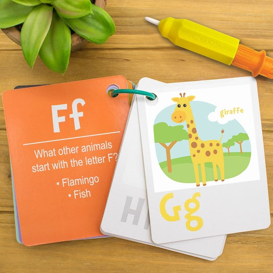 Letters Splash Cards