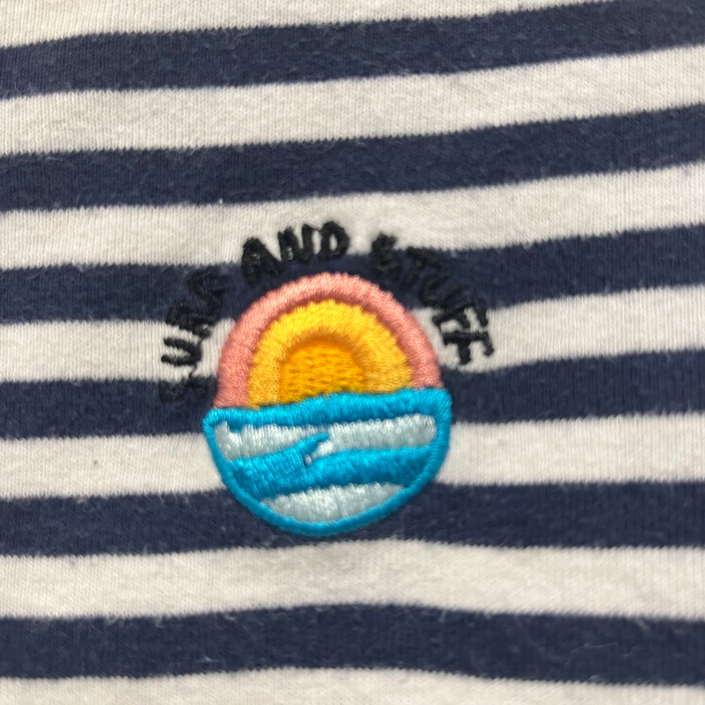 Surf and Stuff Striped Tee