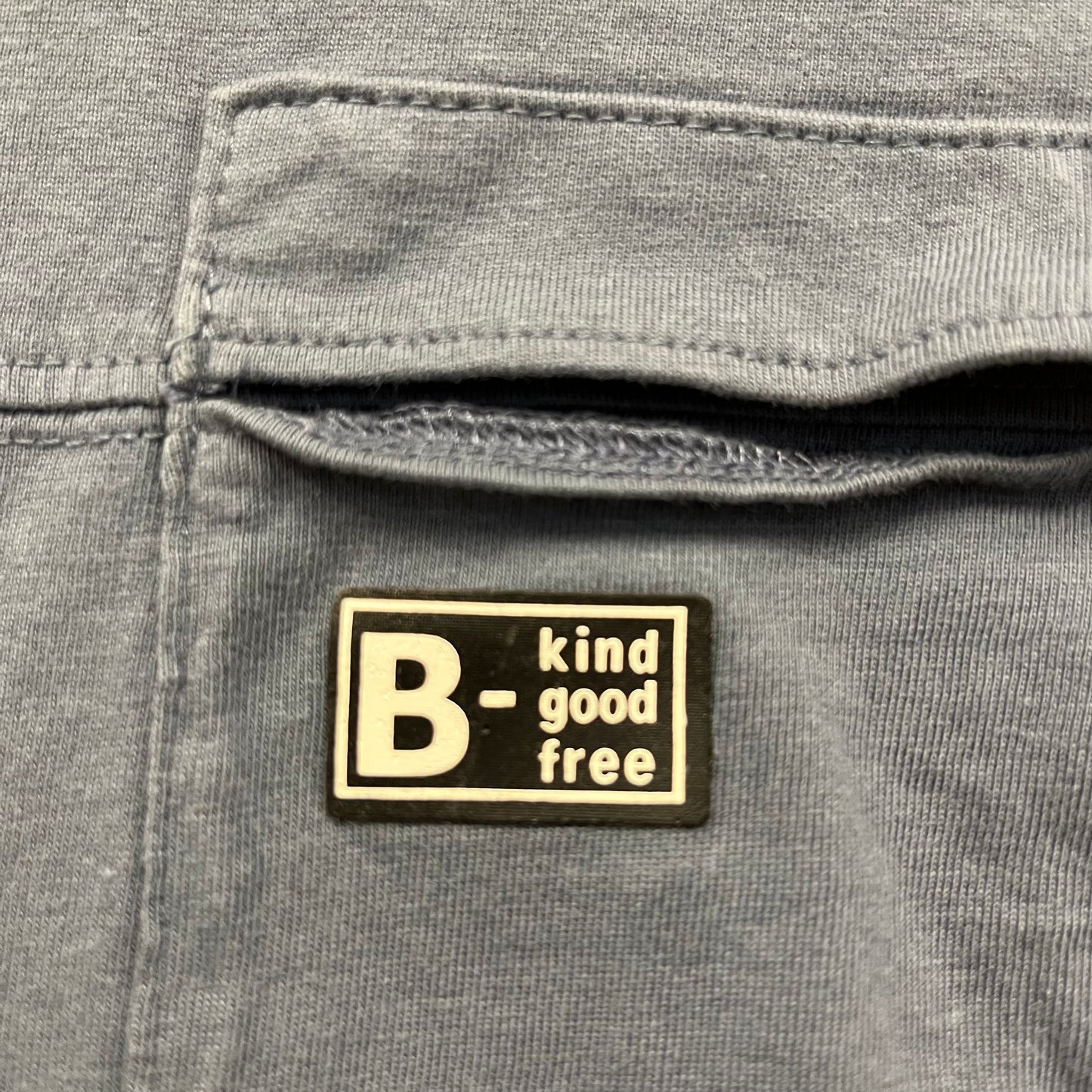 Blue B-Kind Pocket Tee
