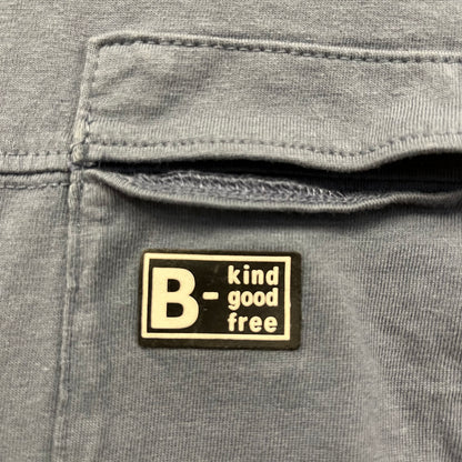 Blue B-Kind Pocket Tee