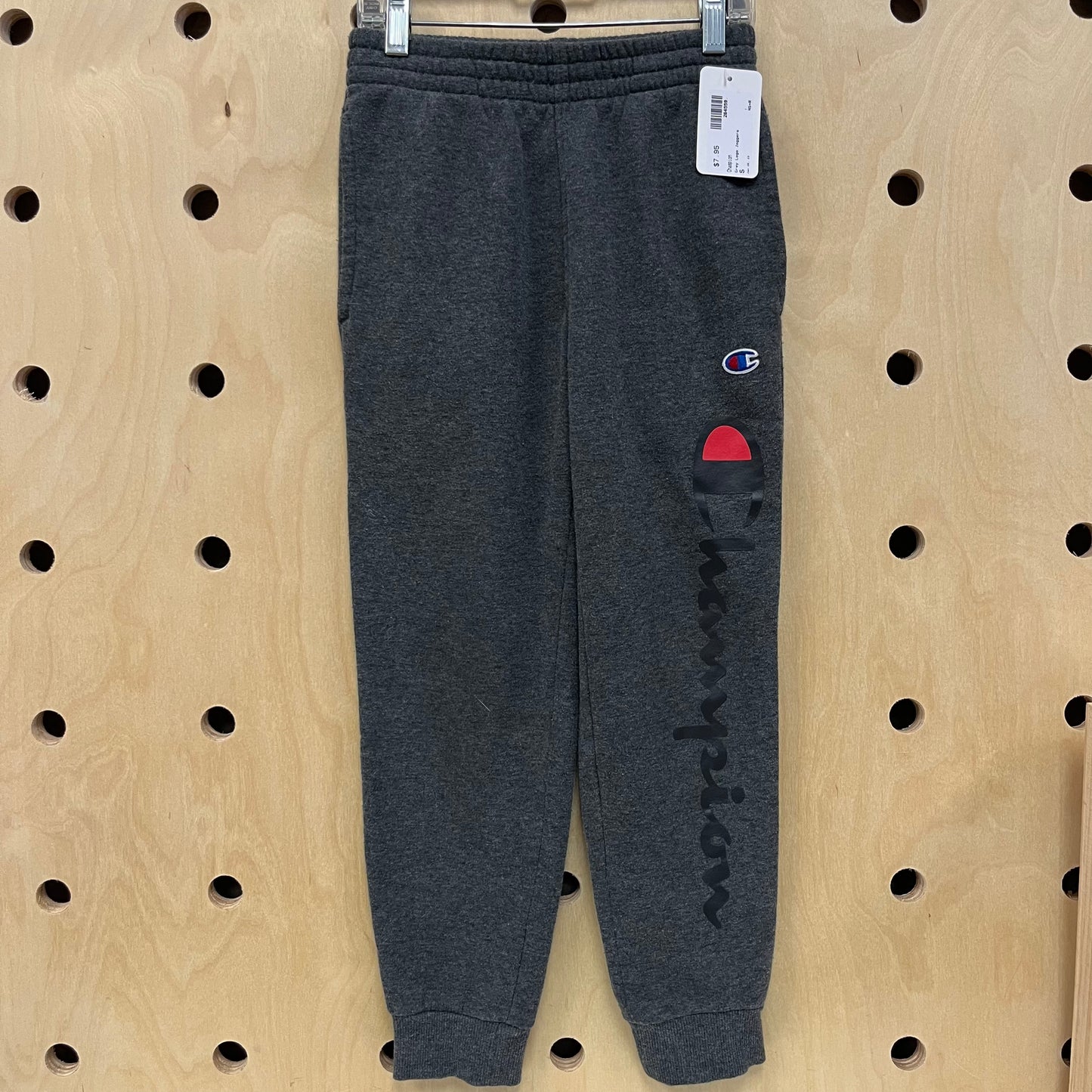 Grey Logo Joggers