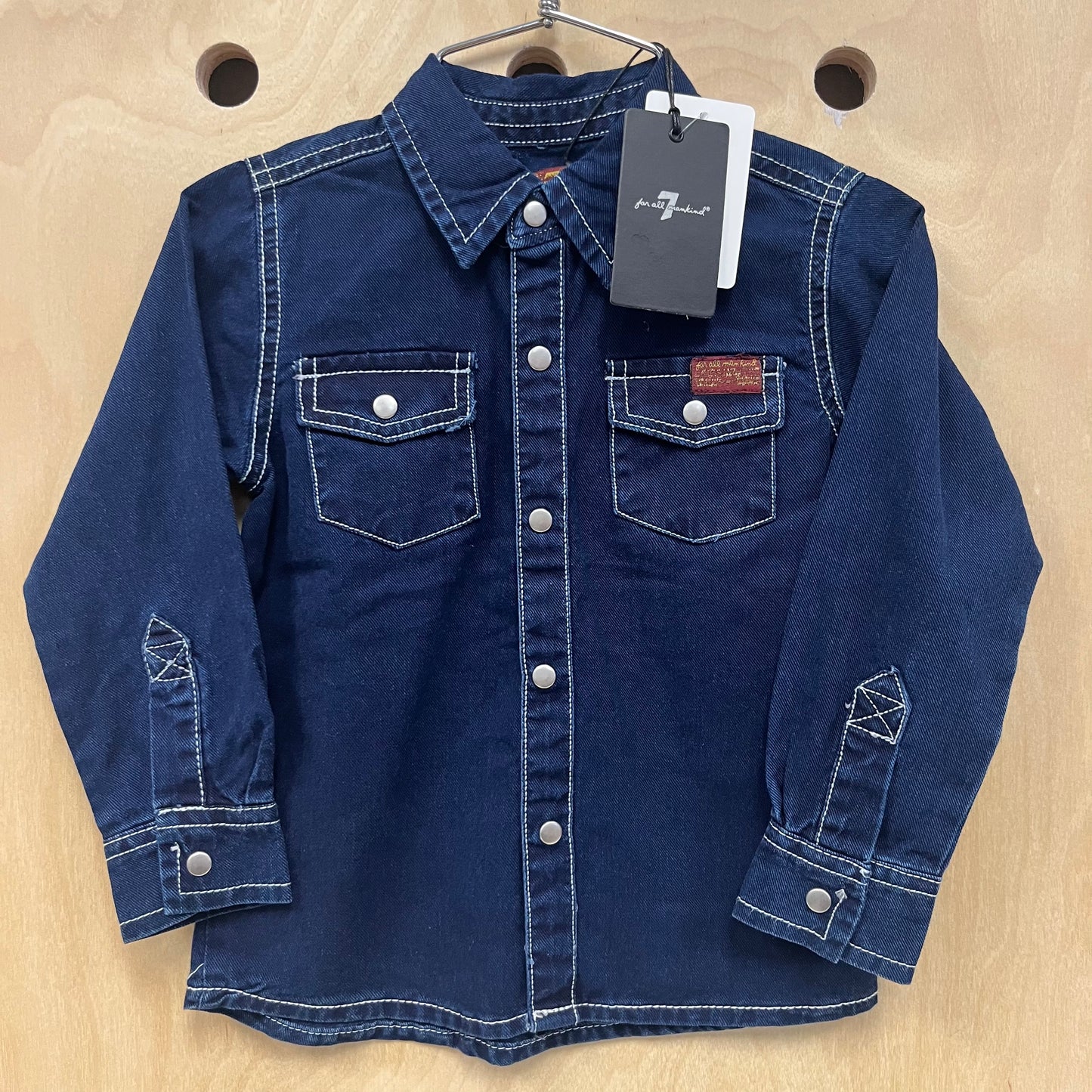 Denim Snap Shirt NEW!