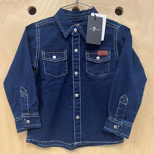 Denim Snap Shirt NEW!