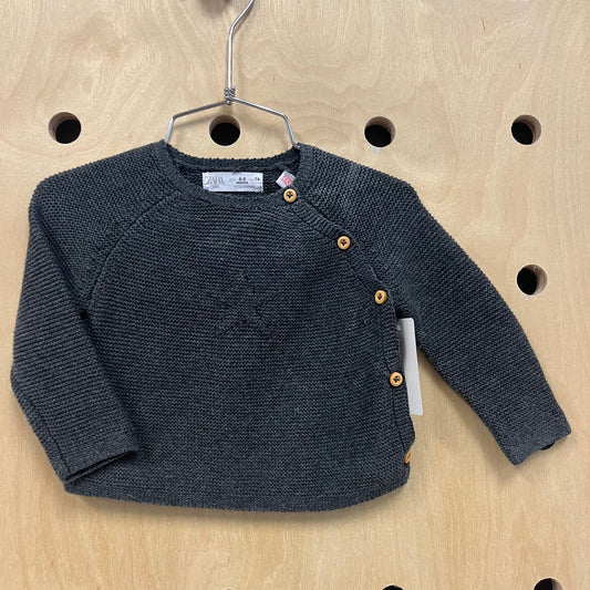 Grey Star Sweater