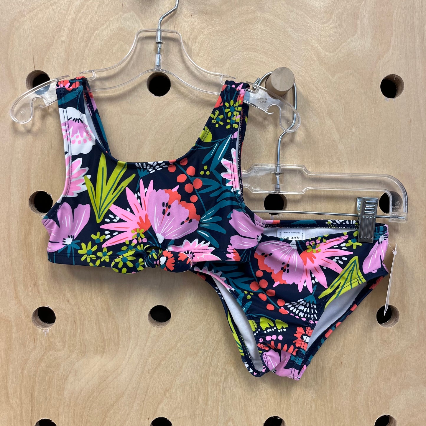 Blue Floral 2pc. Swimsuit