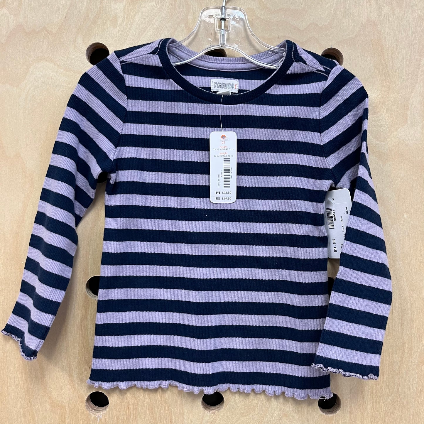 Lav + Blue LS Shirt NEW!