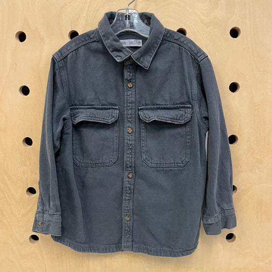 Grey Skater Shacket
