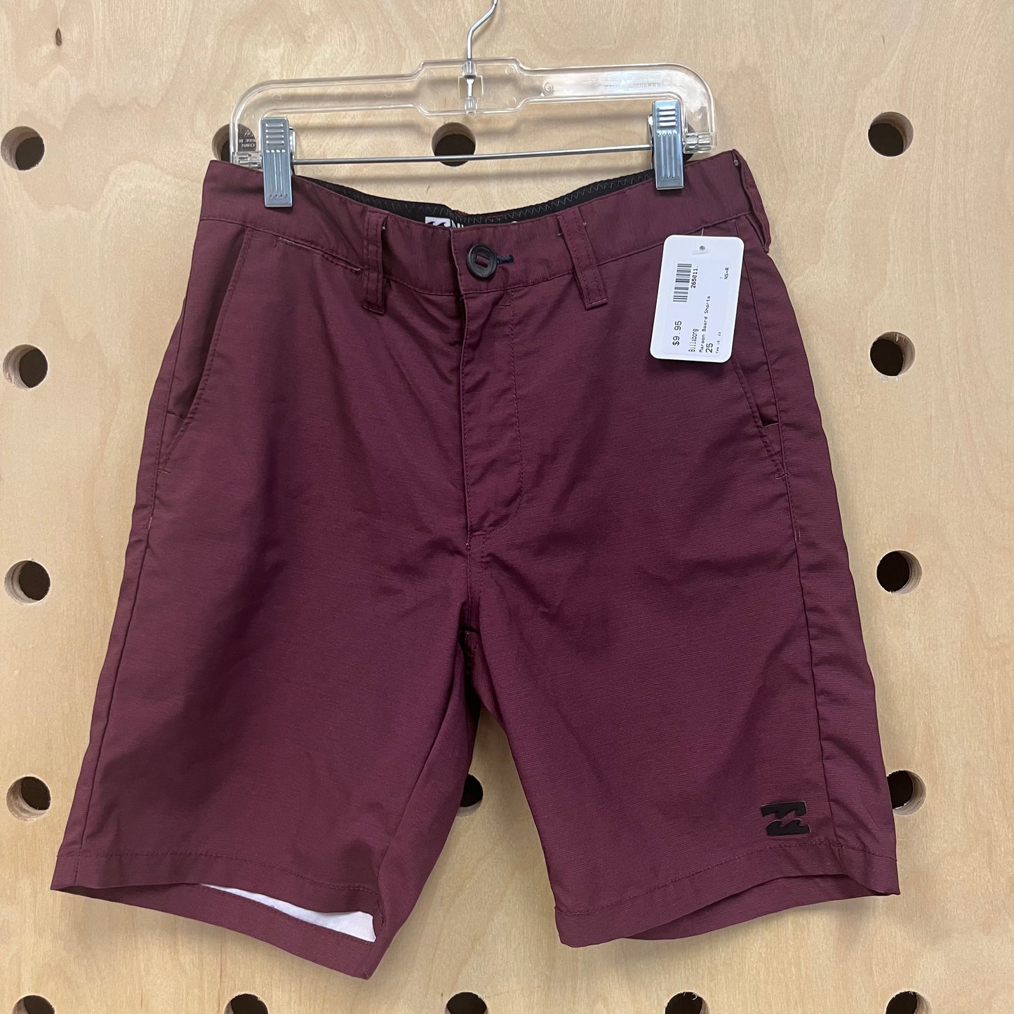 Maroon Board Shorts
