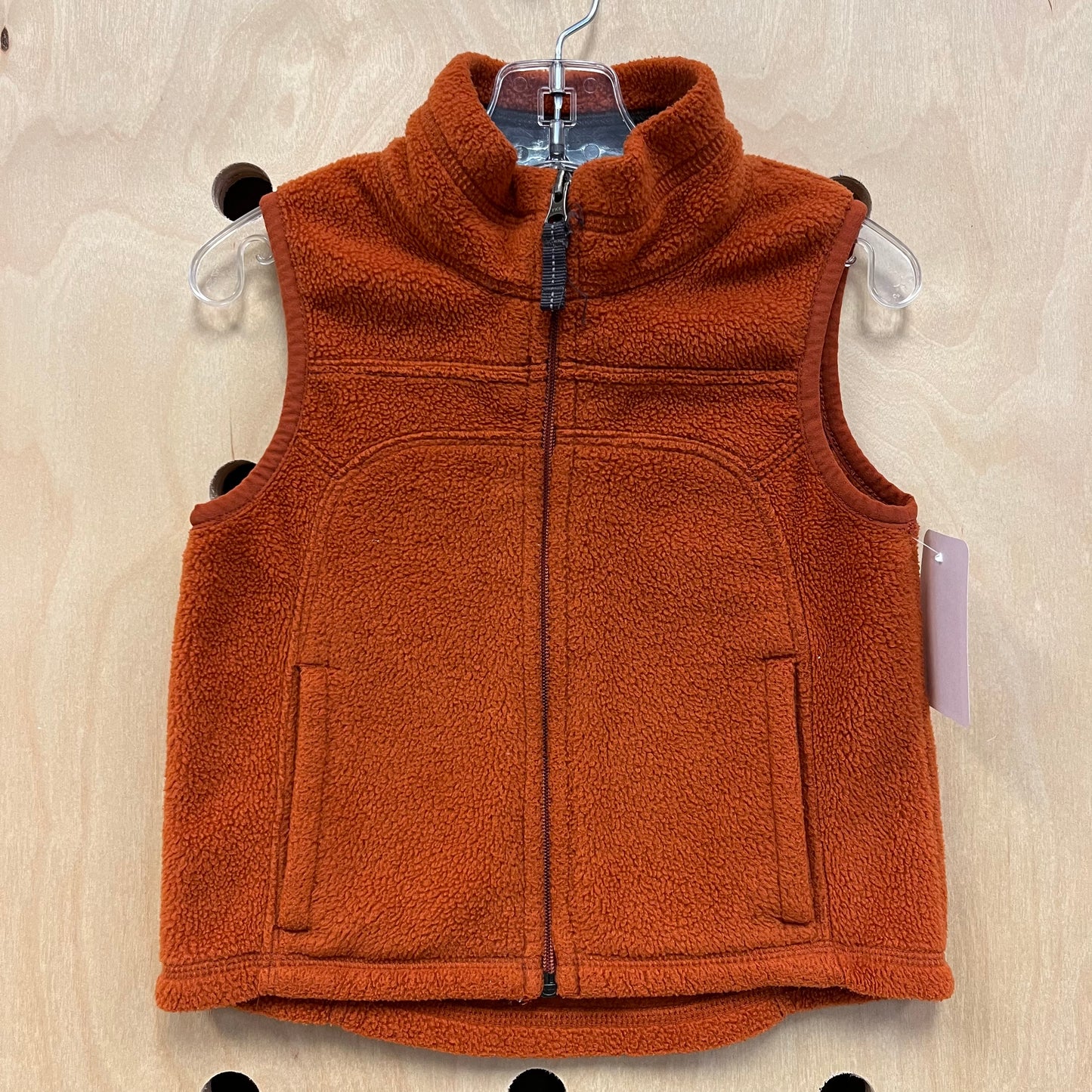 Rust Fleece Vest