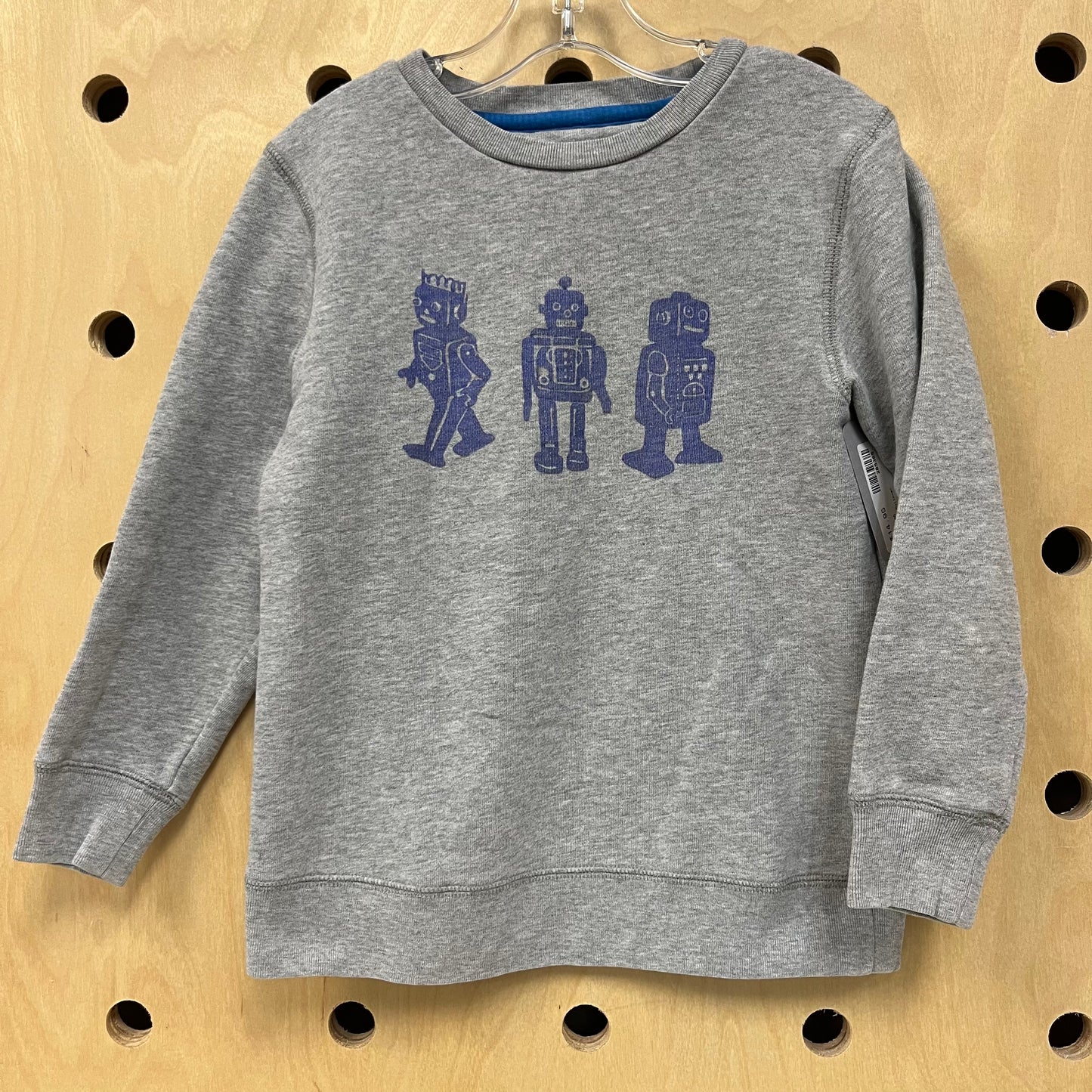 Grey Robot Pullover