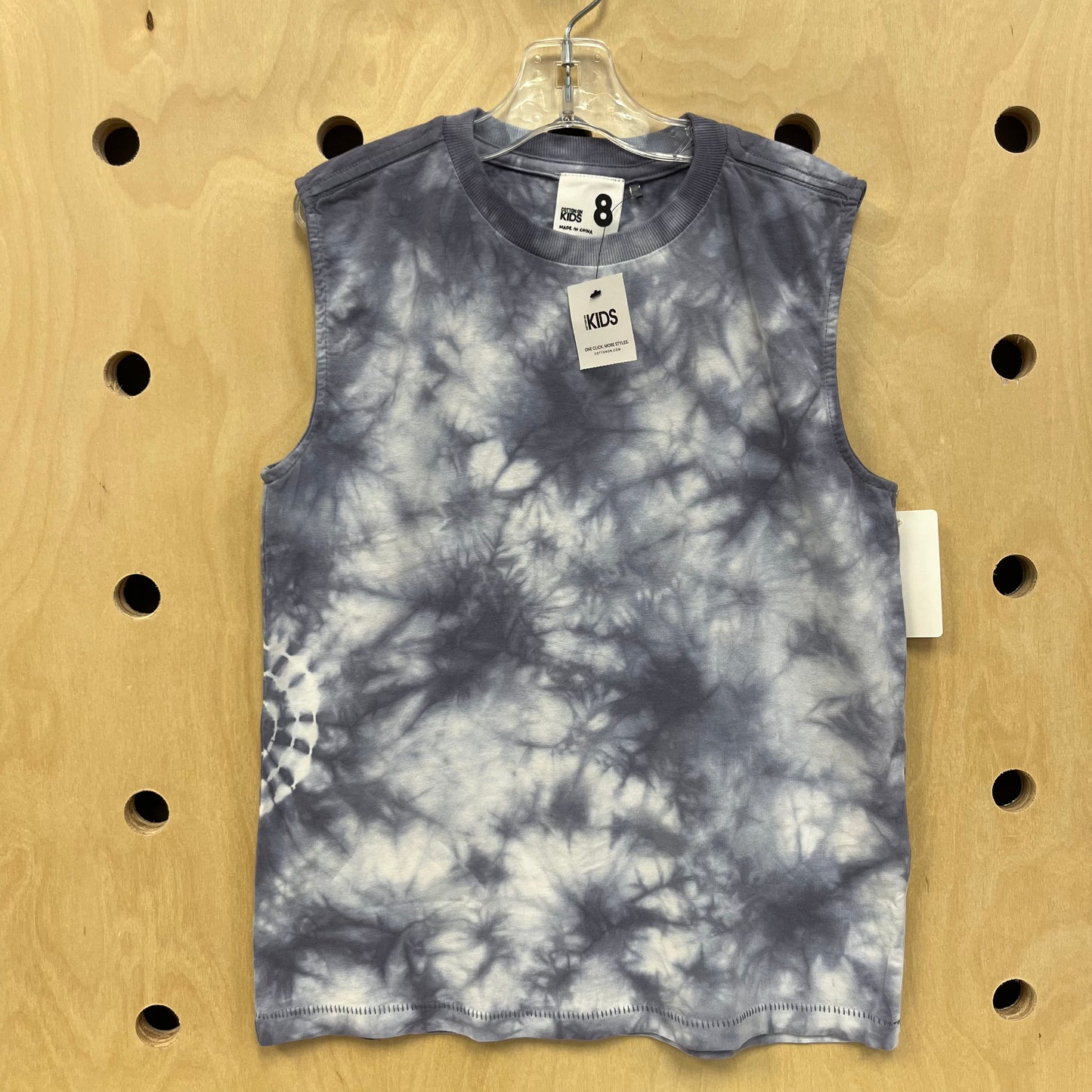 Grey Tie Dye Muscle Tank NEW!