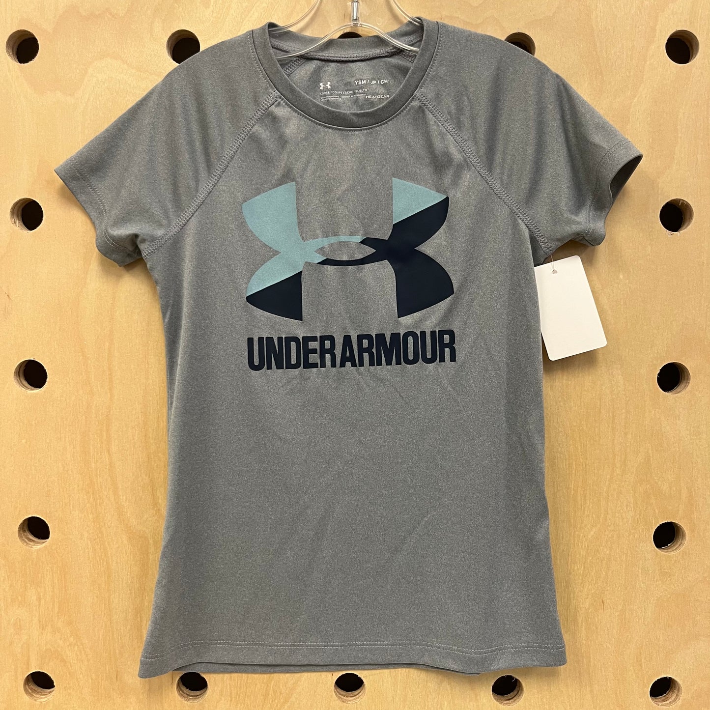 Silver Athletic Logo Tee