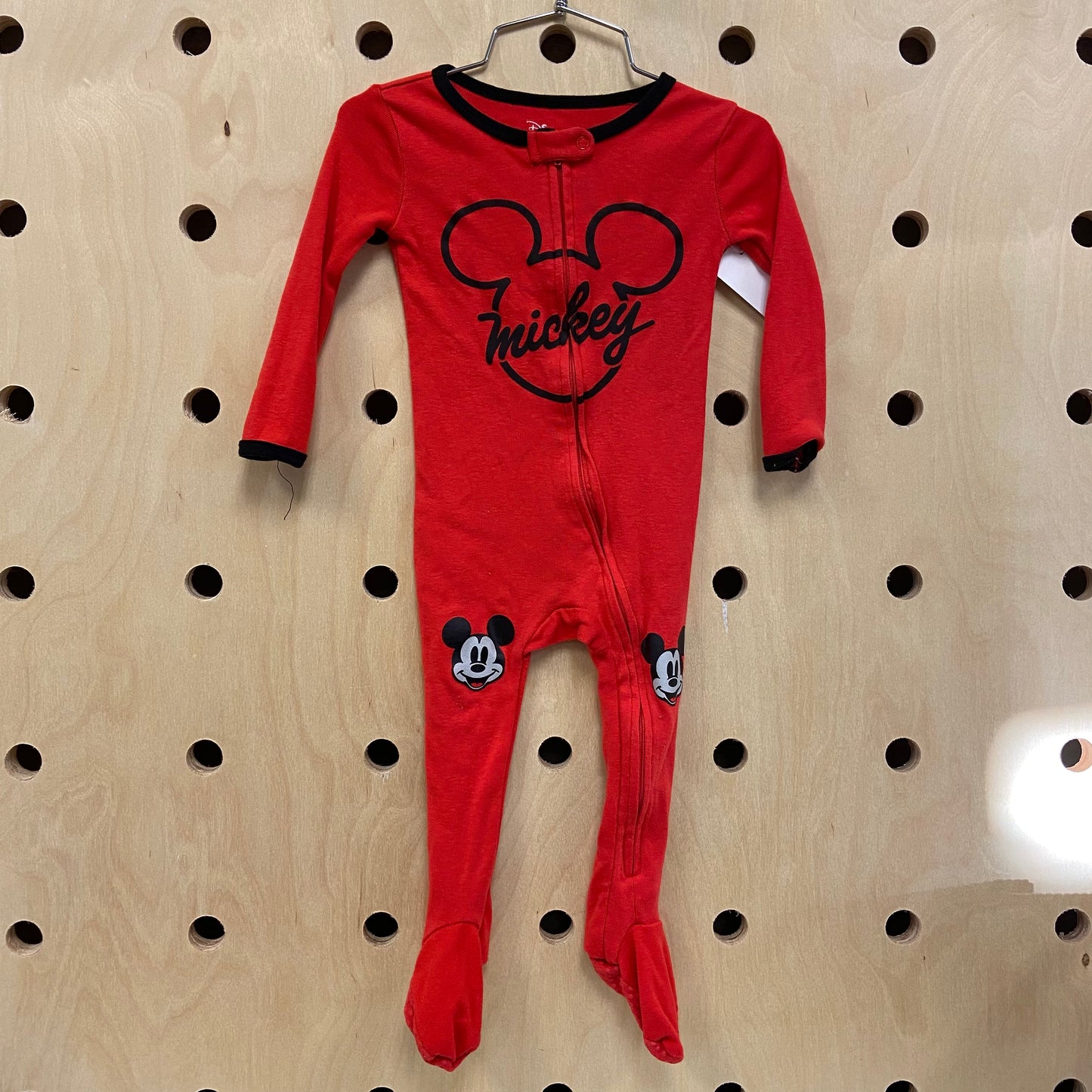 Red Mickey Footies