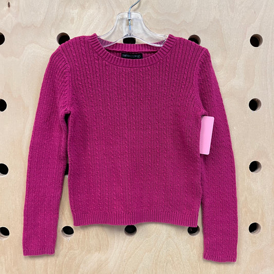 Berry Knit Sweater