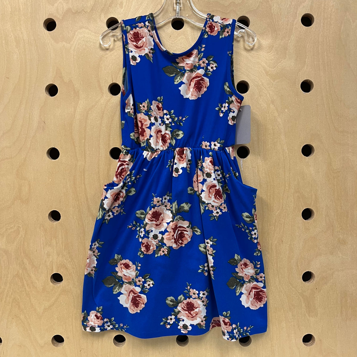 Blue Floral Soft Dress