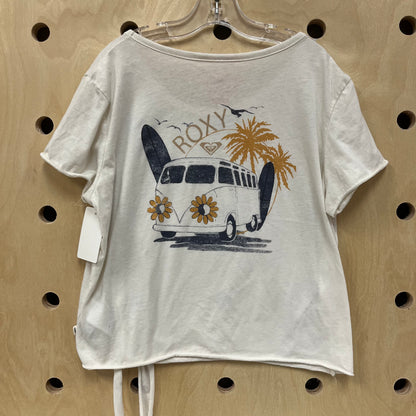 VW Bus Flowy Knot Top