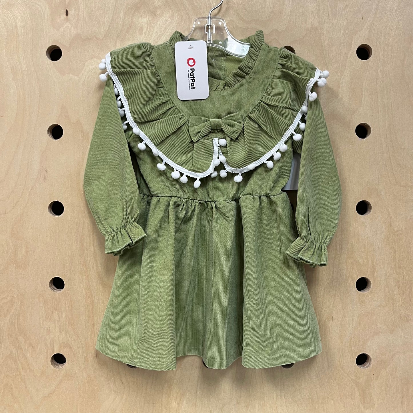 Green Cord Dress NEW!