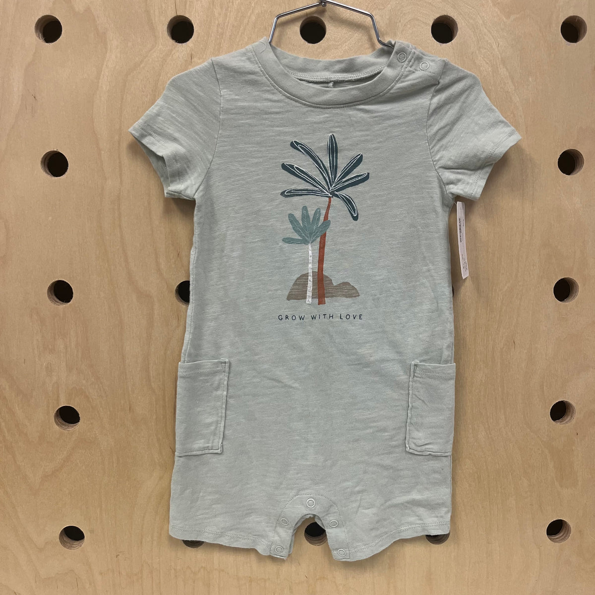 Sage Grow With Love Romper