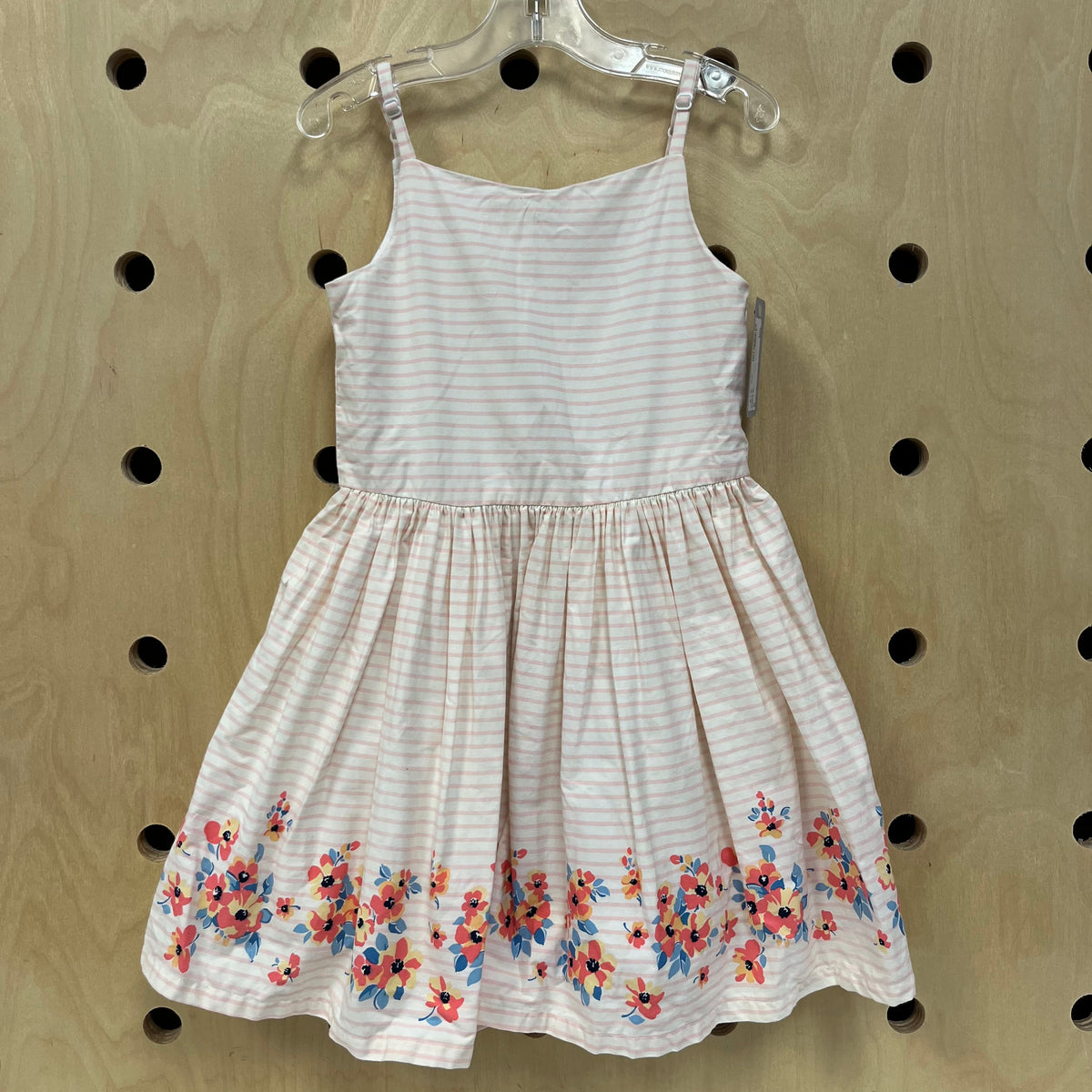 Pink & White Floral Dress