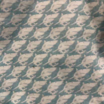 Blue Shark Button Up NEW!