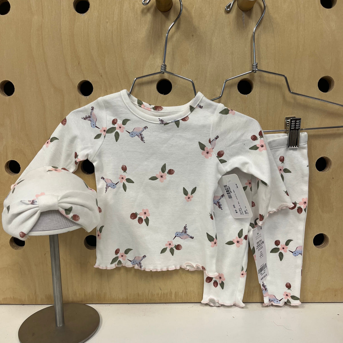 Hummingbird 3pc. Layette NEW!