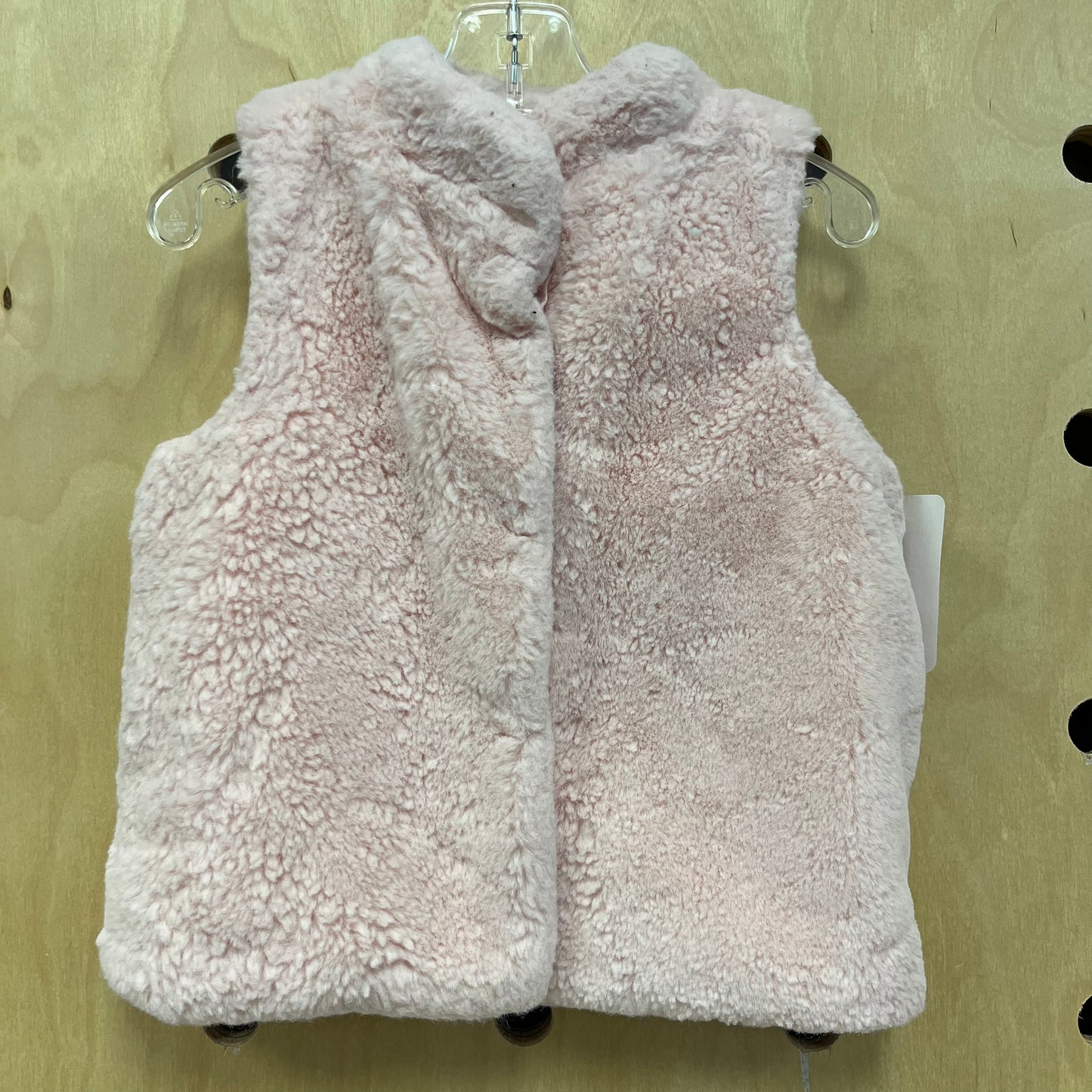 Pink Fuzzy Vest