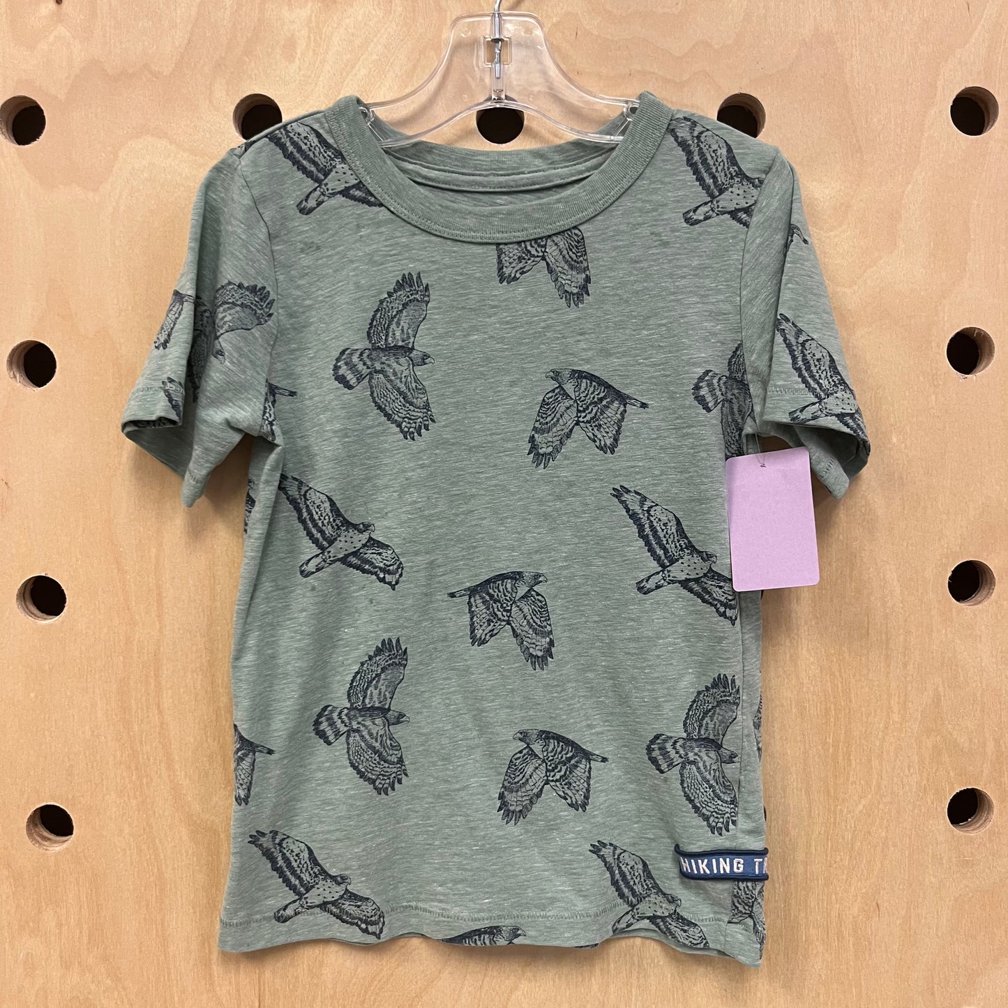 Dusty Blue Hawk Tee