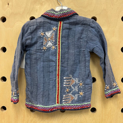 Blue Eclectic Jacket
