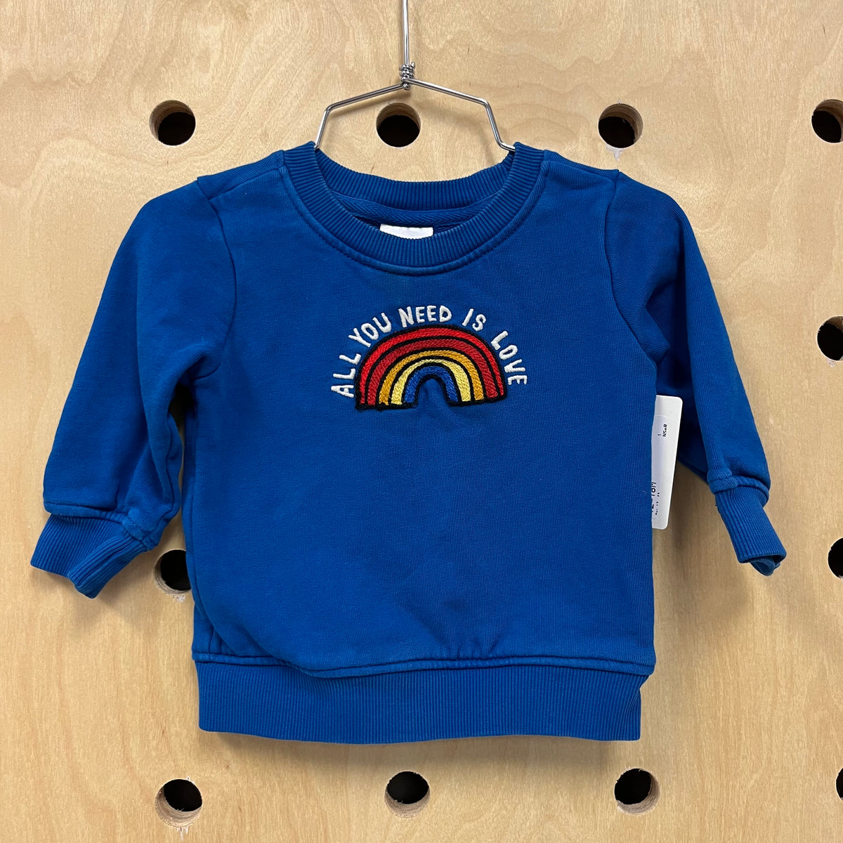 Blue Rainbow Pullover